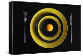 The target. Or sniper's meal (Improved version)-Victoria Ivanova-Framed Stretched Canvas