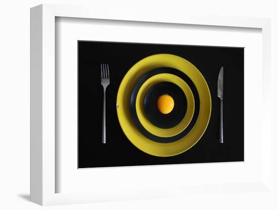 The target. Or sniper's meal (Improved version)-Victoria Ivanova-Framed Photographic Print