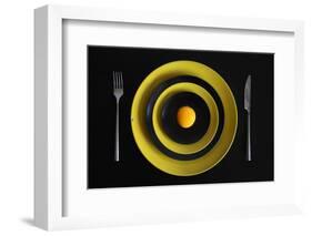 The target. Or sniper's meal (Improved version)-Victoria Ivanova-Framed Photographic Print