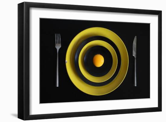 The target. Or sniper's meal (Improved version)-Victoria Ivanova-Framed Photographic Print