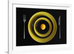 The target. Or sniper's meal (Improved version)-Victoria Ivanova-Framed Photographic Print