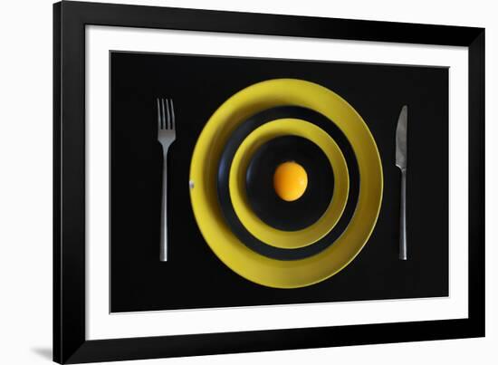 The target. Or sniper's meal (Improved version)-Victoria Ivanova-Framed Photographic Print