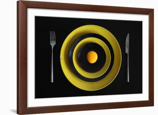 The target. Or sniper's meal (Improved version)-Victoria Ivanova-Framed Photographic Print