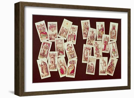The Tarot Cards of the Major Arcana-null-Framed Giclee Print