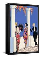 The Taste of Shawls, 1922-Georges Barbier-Framed Stretched Canvas