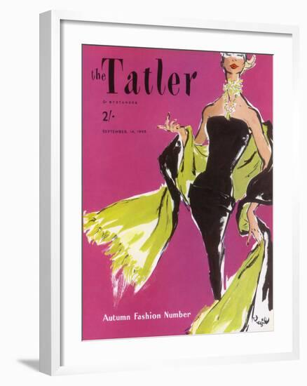 The Tatler, September 1955-The Vintage Collection-Framed Giclee Print