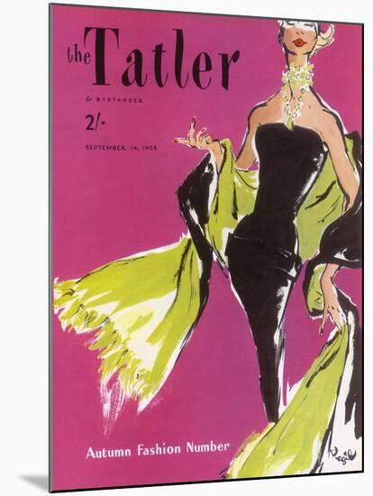 The Tatler, September 1955-The Vintage Collection-Mounted Giclee Print