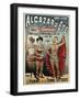 The Tattooed Man and Woman-Charles Levy-Framed Giclee Print