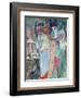 The Tattooed Woman or the Toilet, 1894-Henri de Toulouse-Lautrec-Framed Giclee Print