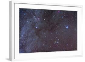 The Taurus Region Showing Dark Lanes of Nebulosity-null-Framed Photographic Print