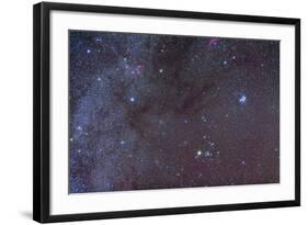 The Taurus Region Showing Dark Lanes of Nebulosity-null-Framed Photographic Print