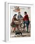 The Tavern, by Jan Grevenbroeck (1731-1807), Italy, 18th Century-null-Framed Giclee Print