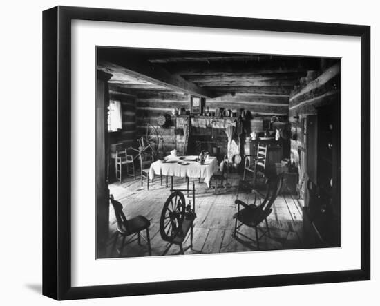 The Tavern Where Abraham Lincoln Met and Quickly Fell in Love with Ann Rutledge-Ralph Crane-Framed Photographic Print