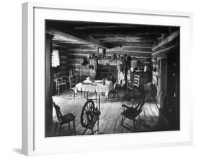 The Tavern Where Abraham Lincoln Met and Quickly Fell in Love with Ann Rutledge-Ralph Crane-Framed Photographic Print