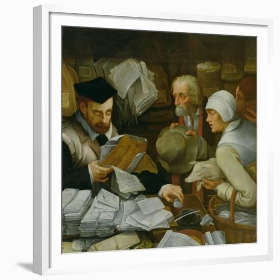 The Tax Collector, 1543-Paul Vos-Framed Giclee Print