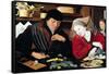 The Tax Collector-Marinus van Roejmerswaelen-Framed Stretched Canvas