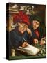 The Tax Collectors, 1520s-Quentin Massys-Stretched Canvas