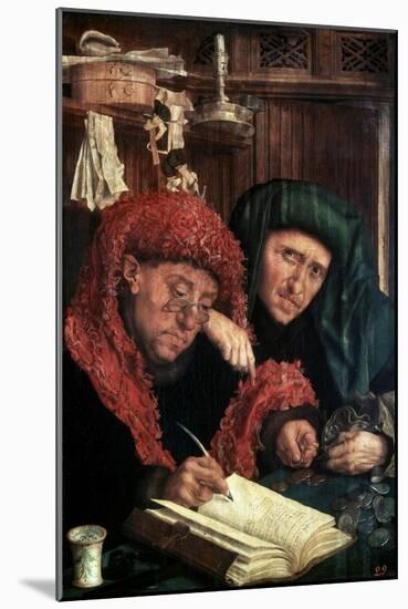 The Tax Collectors, Between 1490 and 1567-Marinus Van Reymerswaele-Mounted Giclee Print