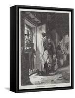 The Tax-Gatherer-George Bernard O'neill-Framed Stretched Canvas