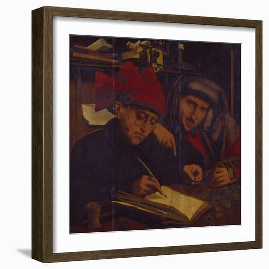 The Tax-Gatherers-Marinus Van Reymerswaele-Framed Giclee Print