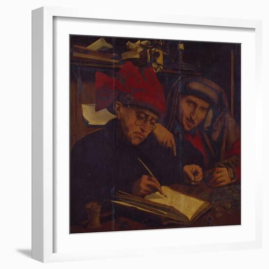 The Tax-Gatherers-Marinus Van Reymerswaele-Framed Giclee Print