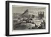 The Tay Bridge Disaster, Steam Launches and Divers' Barge Employed in Search-William Heysham Overend-Framed Giclee Print