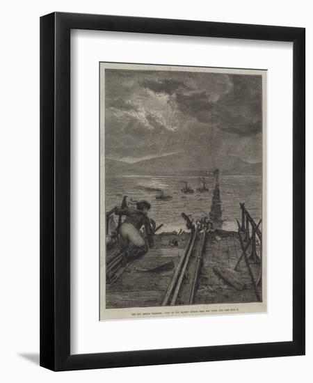 The Tay Bridge Disaster, View of the Broken Bridge from the North End-Frank Dadd-Framed Premium Giclee Print