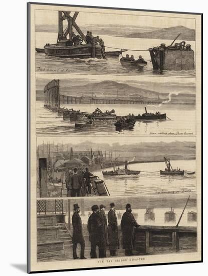 The Tay Bridge Disaster-null-Mounted Giclee Print