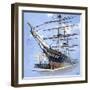 The Tea Clipper Cutty Sark-John S. Smith-Framed Giclee Print