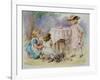 The Tea Party, 1876-Agnes Nicholl-Framed Giclee Print