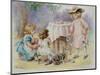 The Tea Party, 1876-Agnes Nicholl-Mounted Giclee Print