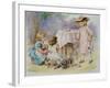 The Tea Party, 1876-Agnes Nicholl-Framed Giclee Print