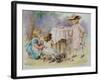 The Tea Party, 1876-Agnes Nicholl-Framed Giclee Print