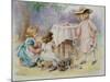 The Tea Party, 1876-Agnes Nicholl-Mounted Giclee Print
