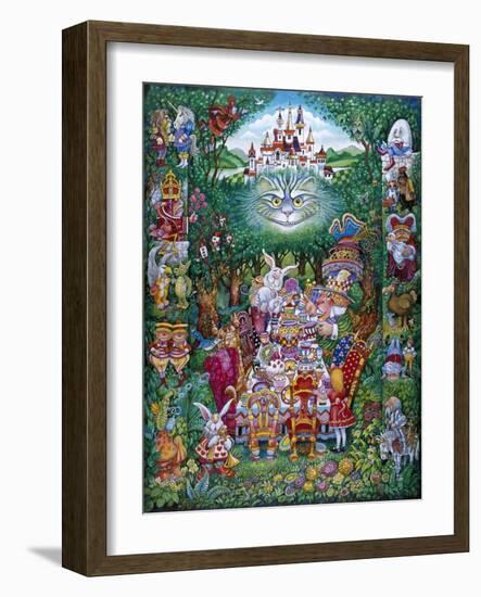 The Tea Party-Bill Bell-Framed Giclee Print