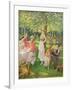 The Tea Party-Jules Cayron-Framed Giclee Print