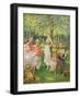 The Tea Party-Jules Cayron-Framed Giclee Print