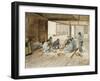 The Tea Party-Charles Wirgman-Framed Giclee Print