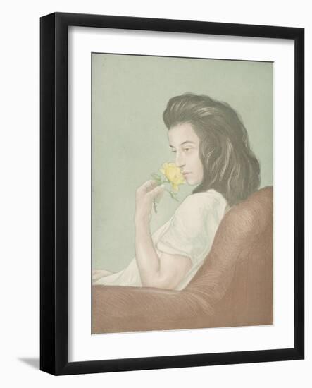 The Tea Rose, C.1900-Antoine Maurin-Framed Giclee Print