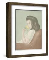 The Tea Rose, C.1900-Antoine Maurin-Framed Giclee Print