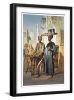 The tea seller, 1862-Amadeo Preziosi-Framed Giclee Print