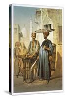 The Tea Seller, from Souvenir of Cairo, 1862-Amadeo Preziosi-Stretched Canvas