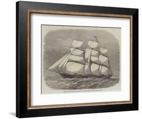 The Tea-Ship Spindrift, Winner of the Ocean Race from China-Edwin Weedon-Framed Giclee Print