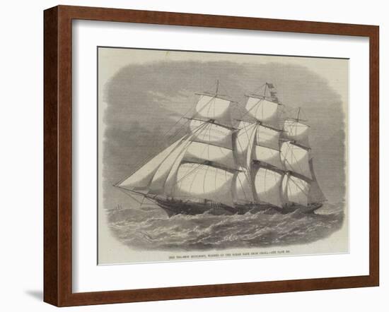 The Tea-Ship Spindrift, Winner of the Ocean Race from China-Edwin Weedon-Framed Giclee Print