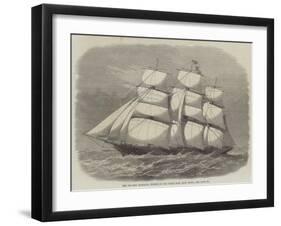 The Tea-Ship Spindrift, Winner of the Ocean Race from China-Edwin Weedon-Framed Giclee Print