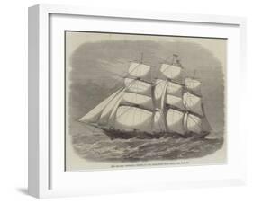 The Tea-Ship Spindrift, Winner of the Ocean Race from China-Edwin Weedon-Framed Giclee Print