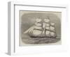 The Tea-Ship Spindrift, Winner of the Ocean Race from China-Edwin Weedon-Framed Premium Giclee Print