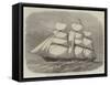 The Tea-Ship Spindrift, Winner of the Ocean Race from China-Edwin Weedon-Framed Stretched Canvas