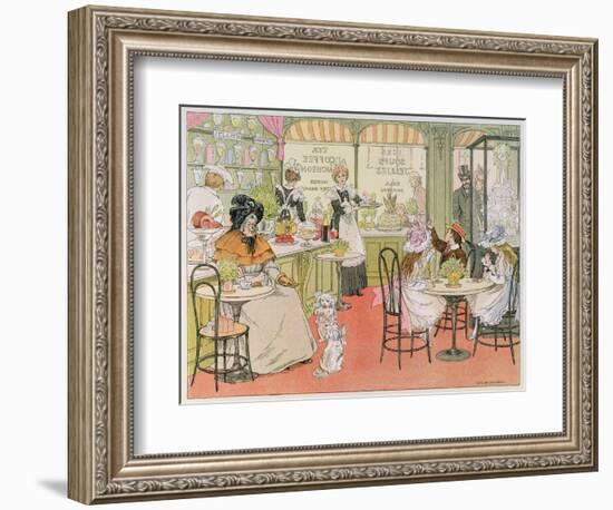 The Tea Shop, from The Book of Shops, 1899-Francis Donkin Bedford-Framed Giclee Print