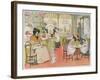 The Tea Shop, from The Book of Shops, 1899-Francis Donkin Bedford-Framed Giclee Print